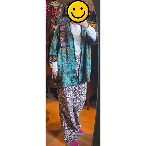 Embroidered Kimono Jacket (2x) - Picture 3 of 9